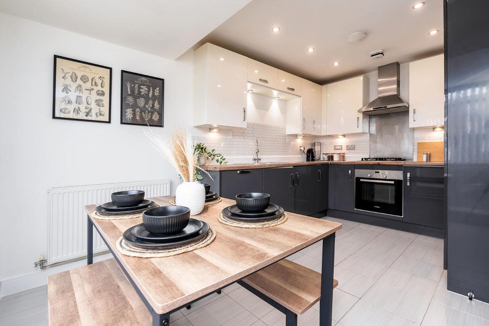 6 Guests - 3 Bedrooms - Free Wi-Fi - Manchester Kültér fotó